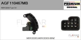 MERCEDES BENZ AGF110467MB - Conmutador Direccion Mercedes