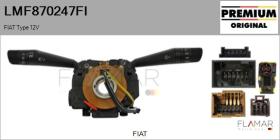 FIAT LMF870247FI - Conmutador en la columna de dirección