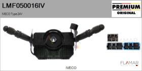 IVECO LMF050016IV - Conmutador en la columna de dirección