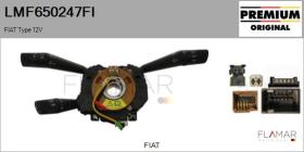 FIAT LMF650247FI - Conmutador en la columna de dirección