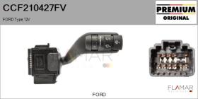 FORD-VOLVO-SAAB CCF210427FV - Conmutador Limpiaparabrisas FORD