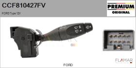 HQ CCF810427FV - Conmutador Limpiaparabrisas FORD