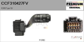 FORD-VOLVO-SAAB CCF310427FV - Conmutador Limpiaparabrisas FORD