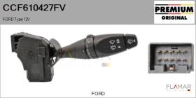 FORD-VOLVO-SAAB CCF610427FV - Conmutador Limpiaparabrisas FORD