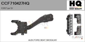 HQ CCF710427HQ - Conmutador Limpiaparabrisas FORD
