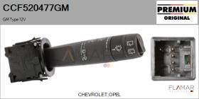 GM CCF520477GM - Conmutador Limpiaparabrisas GM