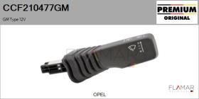 GM CCF210477GM - Conmutador Limpiaparabrisas GM