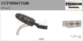 GM CCF950477GM - Conmutador Limpiaparabrisas GM