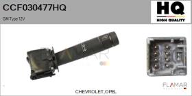 HQ CCF030477HQ - Conmutador Limpiaparabrisas GM
