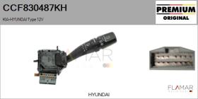 HYUNDAI-KIA CCF830487KH - Conmutador Limpiaparabrisas HYUNDAI