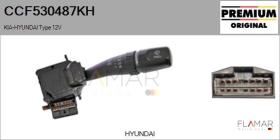 HYUNDAI-KIA CCF530487KH - Conmutador Limpiaparabrisas HYUNDAI