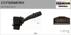 HYUNDAI-KIA CCF620487KH - Conmutador Limpiaparabrisas HYUNDAI/KIA