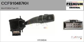 HYUNDAI-KIA CCF910487KH - Conmutador Limpiaparabrisas HYUNDAI/KIA