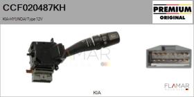 HYUNDAI-KIA CCF020487KH - Conmutador Limpiaparabrisas HYUNDAI/KIA