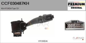 HYUNDAI-KIA CCF030487KH - Conmutador Limpiaparabrisas HYUNDAI/KIA