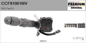 IVECO CCF810016IV - Conmutador Limpiaparabrisas IVECO