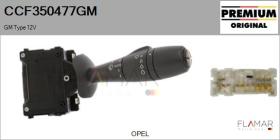 GM CCF350477GM - Conmutador Limpiaparabrisas OPEL