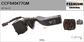 GM CCF640477GM - Conmutador Limpiaparabrisas OPEL
