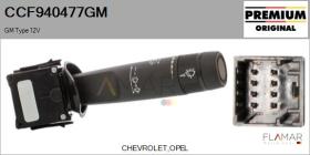 GM CCF940477GM - Conmutador Limpiaparabrisas OPEL