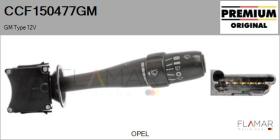 GM CCF150477GM - Conmutador Limpiaparabrisas OPEL