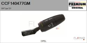 GM CCF140477GM - Conmutador Limpiaparabrisas OPEL