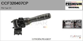 PSA CCF320407CP - Conmutador Limpiaparabrisas PSA