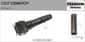 PSA CCF120407CP - Conmutador Limpiaparabrisas PSA