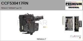 RENAULT NISSAN CCF530417RN - Conmutador Limpiaparabrisas RENAULT/NISSAN