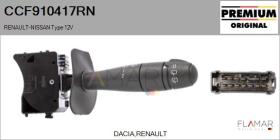 RENAULT NISSAN CCF910417RN - Conmutador Limpiaparabrisas RENAULT/NISSAN