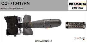 RENAULT NISSAN CCF710417RN - Conmutador Limpiaparabrisas RENAULT/NISSAN