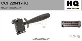 HQ CCF220417HQ - Conmutador Limpiaparabrisas RENAULT Truck