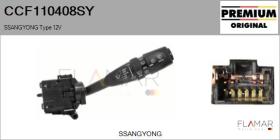 SSANGYONG CCF110408SY - Conmutador Limpiaparabrisas SSANGYONG