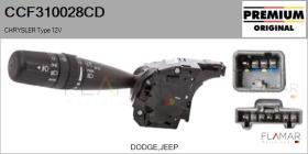 CHRYSLER-DODGE-JEEP CCF310028CD - Conmutador Luces FIAT