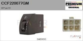 GM CCF220077GM - Conmutador Luces GM