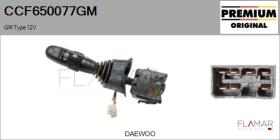 GM CCF650077GM - Conmutador Luces GM