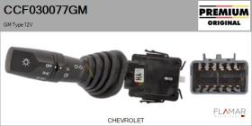 GM CCF030077GM - Conmutador Luces GM