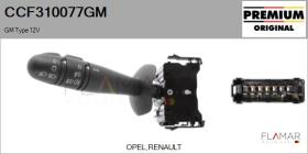 GM CCF310077GM - Conmutador Luces GM