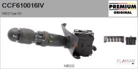 IVECO CCF610016IV - Conmutador Luces IVECO