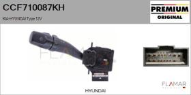 HYUNDAI-KIA CCF710087KH - Conmutador Luces KIA/HYUNDAI