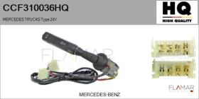 HQ CCF310036HQ - Conmutador Luces MERCEDES Truck
