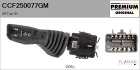 GM CCF250077GM - Conmutador Luces OPEL