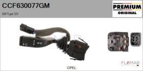 GM CCF630077GM - Conmutador Luces OPEL