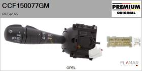GM CCF150077GM - Conmutador Luces OPEL