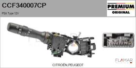 PSA CCF340007CP - Conmutador Luces PSA