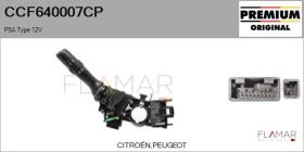 PSA CCF640007CP - Conmutador Luces PSA