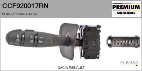 RENAULT NISSAN CCF920017RN - Conmutador Luces RENAULT/NISSAN