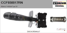 RENAULT NISSAN CCF930017RN - Conmutador Luces RENAULT/NISSAN