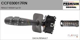 RENAULT NISSAN CCF030017RN - Conmutador Luces RENAULT/NISSAN