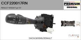 RENAULT NISSAN CCF220017RN - Conmutador Luces RENAULT/NISSAN