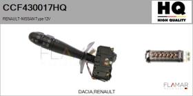 HQ CCF430017HQ - Conmutador Luces RENAULT/NISSAN
